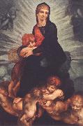 Rosso Fiorentino Madonna and Child with Putti oil on canvas